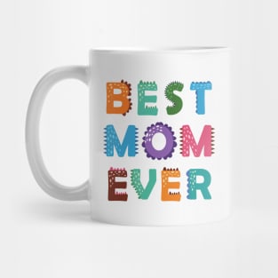 Best Mom Ever Dino Style Mug